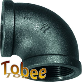Codo de 90 grados de hierro maleable galvanizado en caliente proveedor
