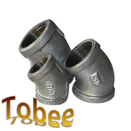 Codo de 90 grados de hierro maleable galvanizado en caliente proveedor